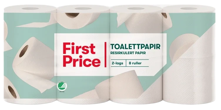 TOALETTPAPIR 8 ruller First Price