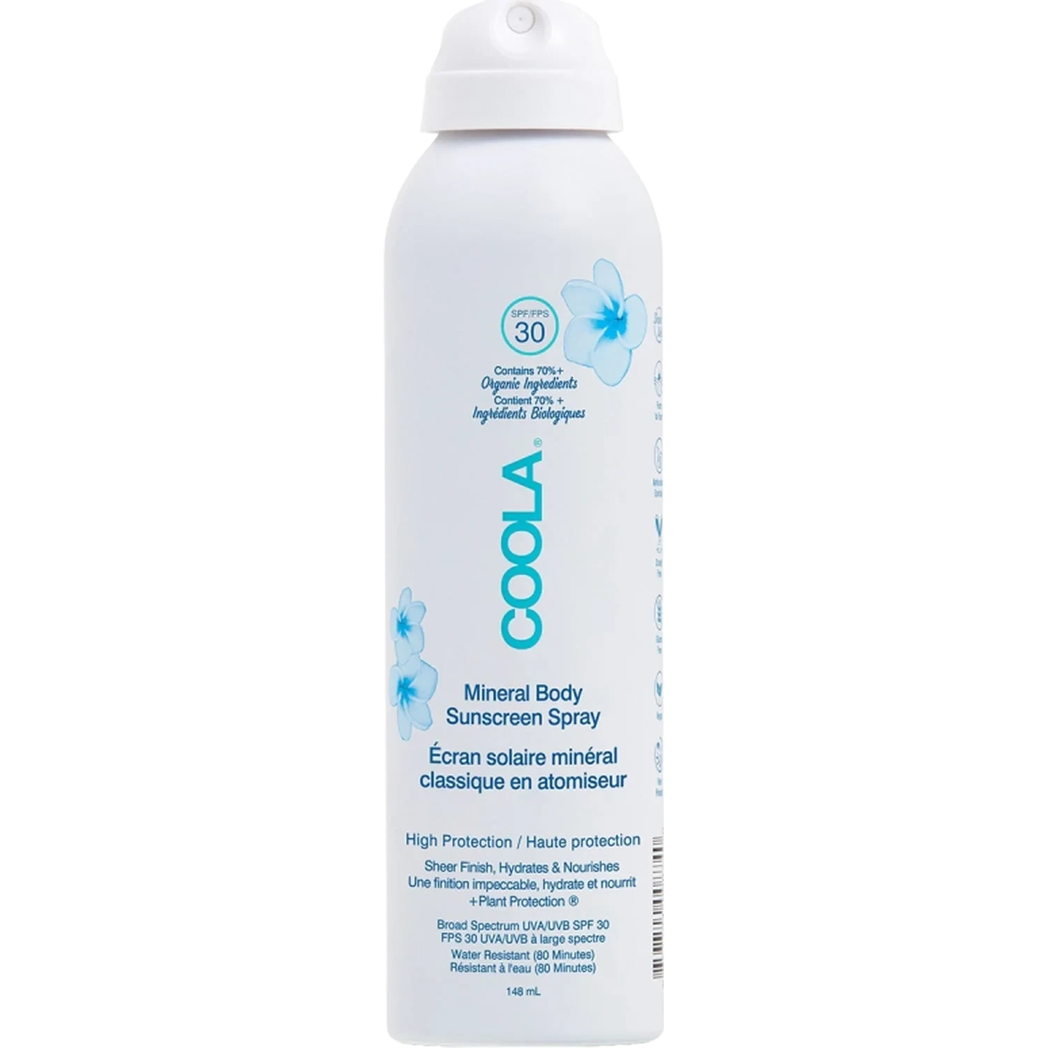 COOLA Mineral Body Spray Fragrance Free SPF 30