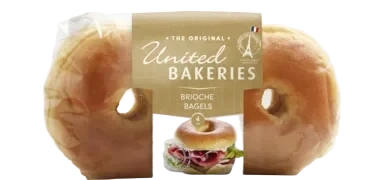 Brioche Bagels 4pk 300g