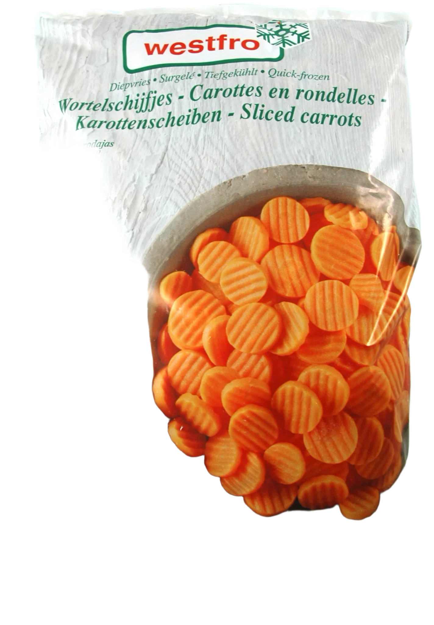 Morötter skivade