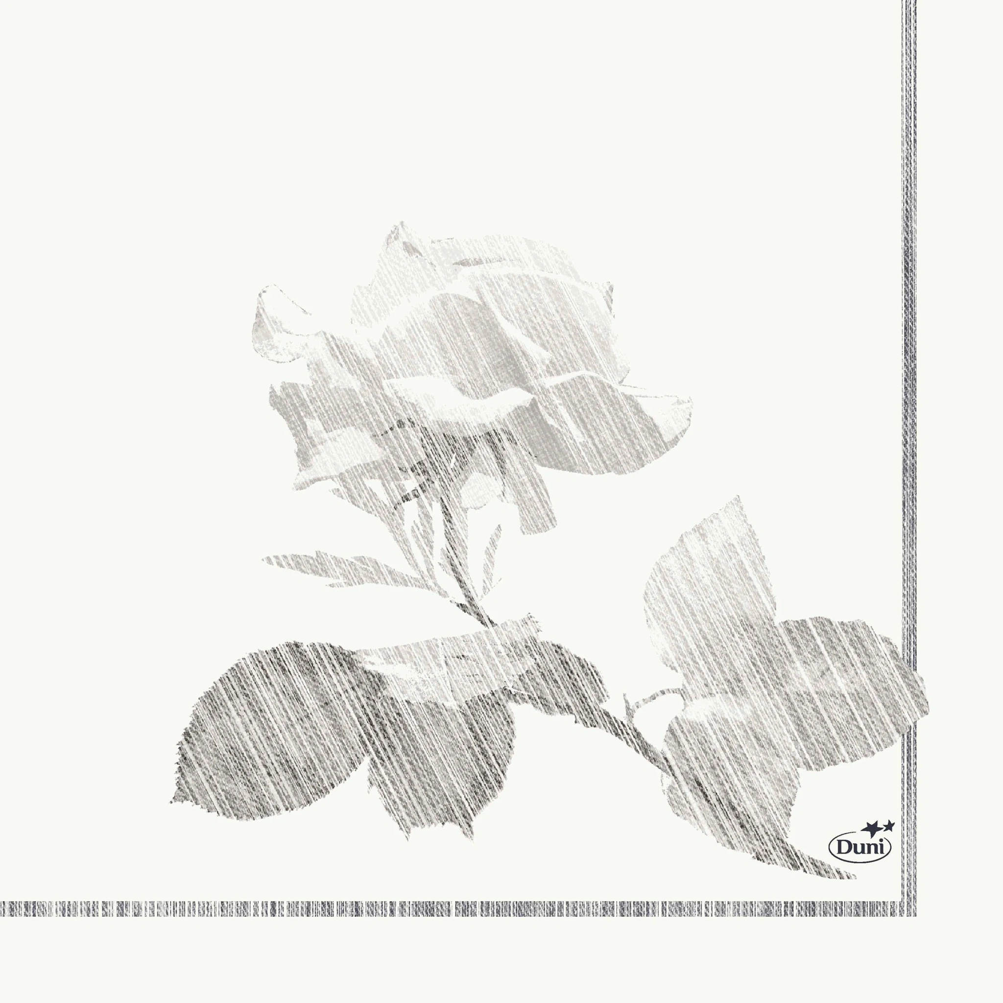 Tissue-Serviette Grey Rose