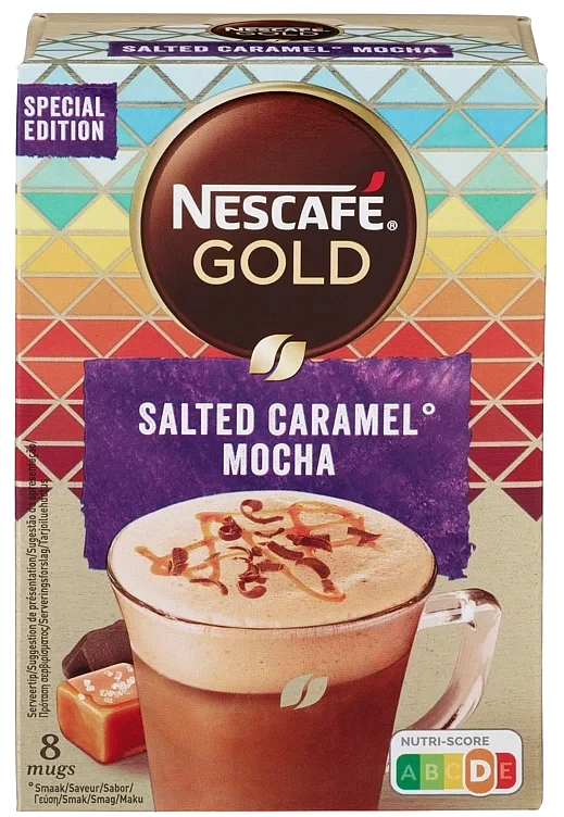 Nescafe gold salted caramel mocha   152g