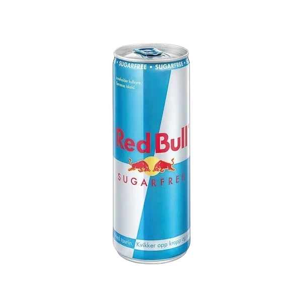 Red Bull Energidrikk Sukkerfri 250ml boks