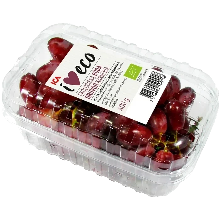 Druva Röd Svart Ekologisk 400g ICA I love eco