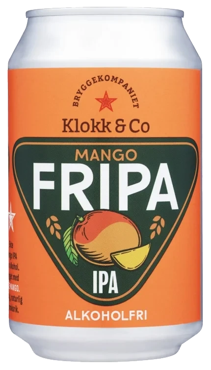 Fripa Mango 0,33l boks Klokk&Co