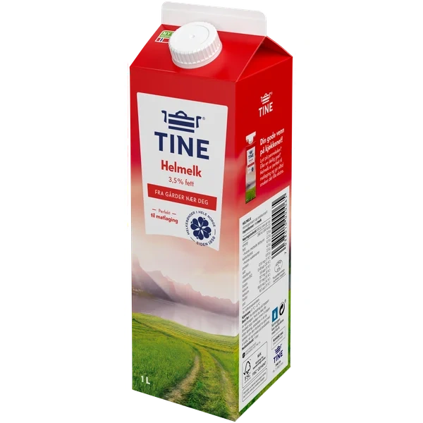 Tine Helmelk 3,5 % Fett 1 Liter