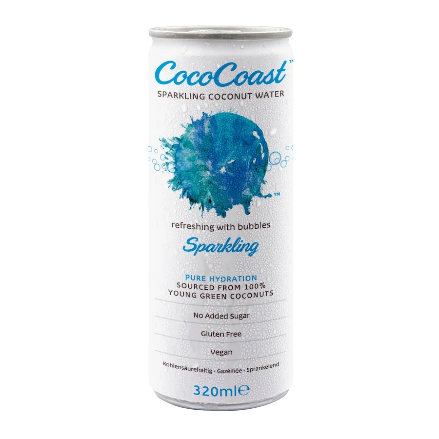 Cococoast Sparkling Coconut Water 320ml