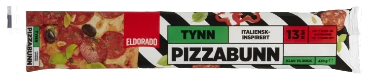 Pizzabunn Tynn 430g Eldorado