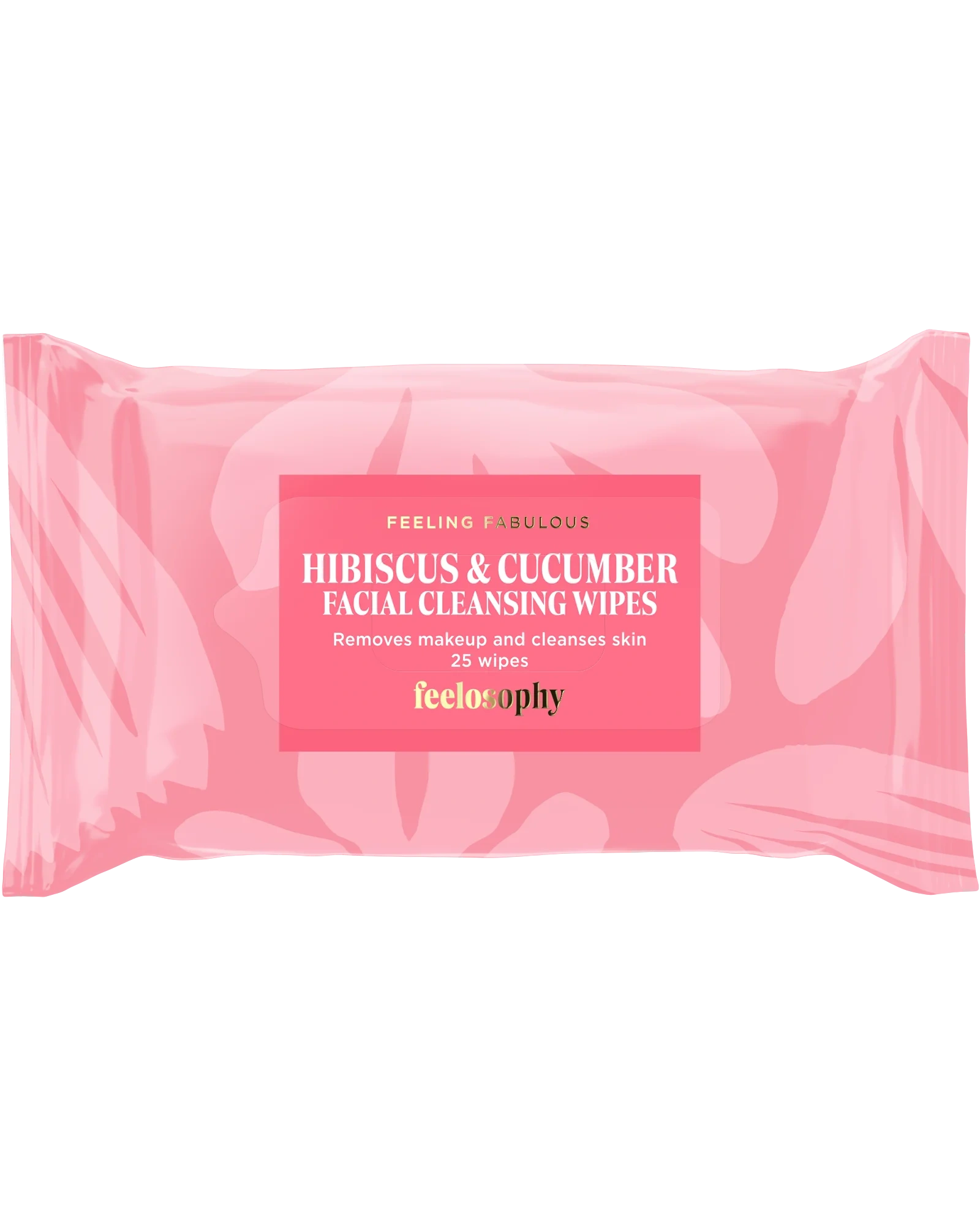 Feelosophy Hibiscus & Cucumber renseservietter 25 stk