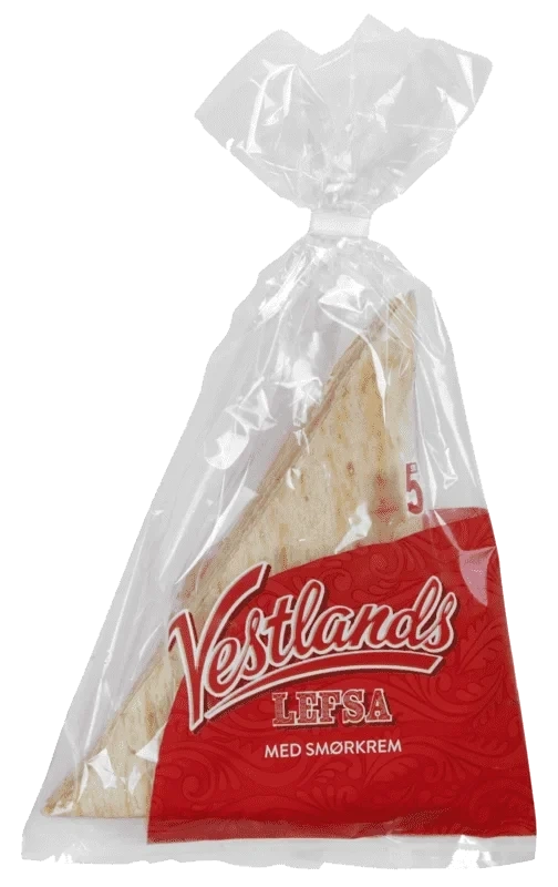 Vestlandslefsa med Smørkrem 5pk 230g