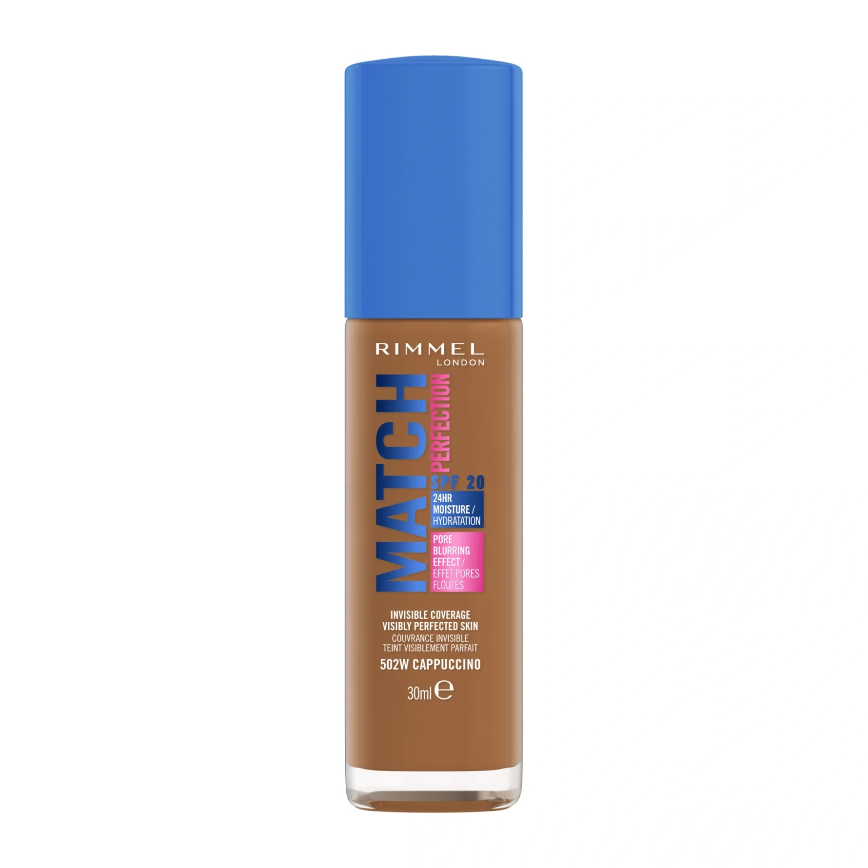 Rimmel Match Perfection Liquid Foundation 502 Cappuccino