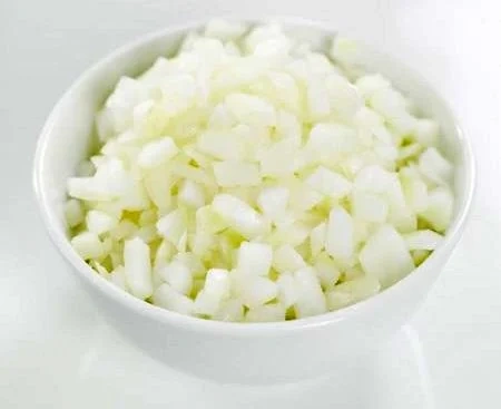 Lök rå tärnad