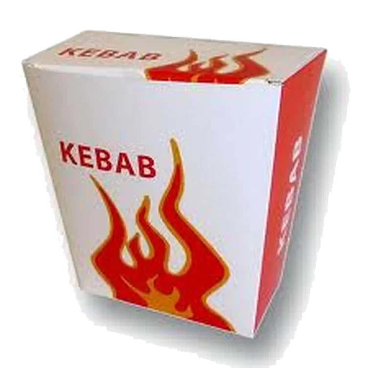 Kebabbox   250stk