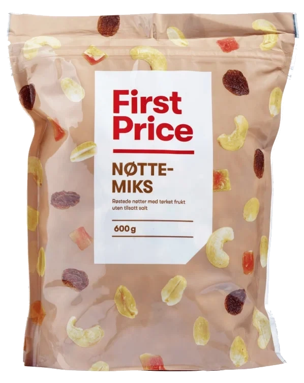 Nøttemix 600g First Price