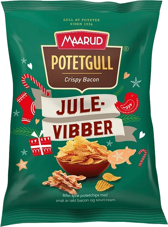 Potetgull Julevibber 200g Maarud