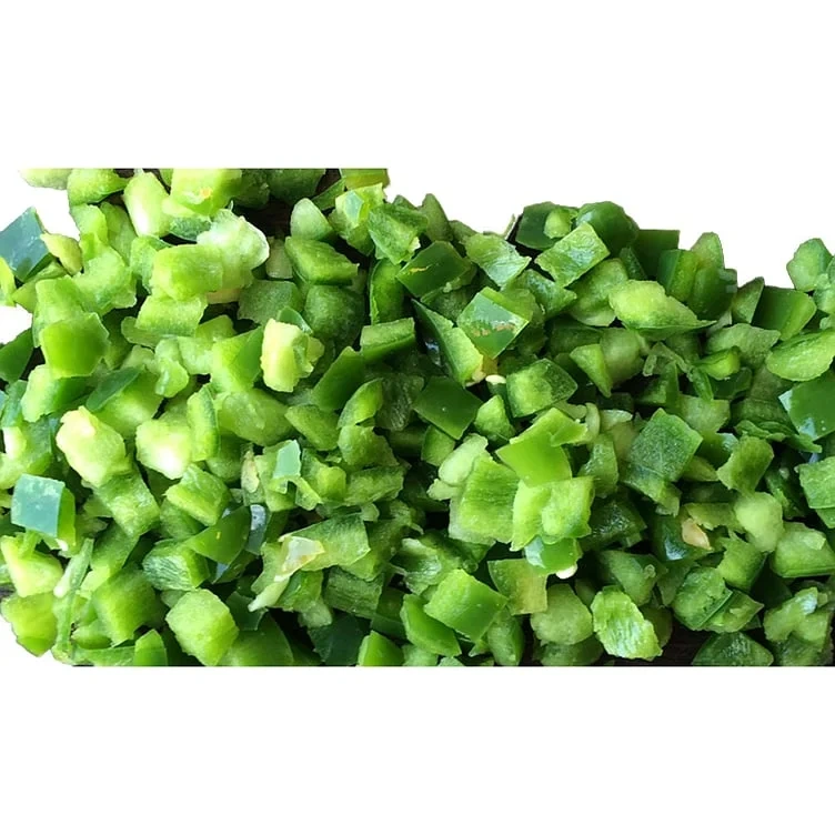 Paprika grønn terning   kg