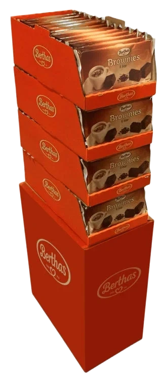 Brownies 8 Biter 144g Berthas