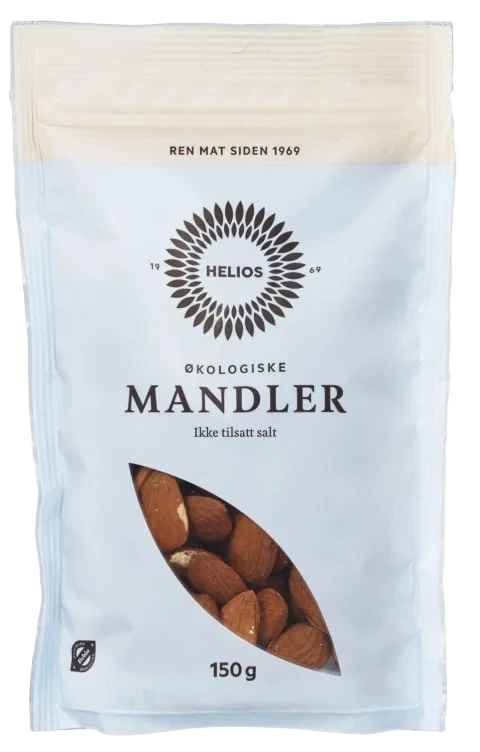 Mandler Økologisk 150g Helios
