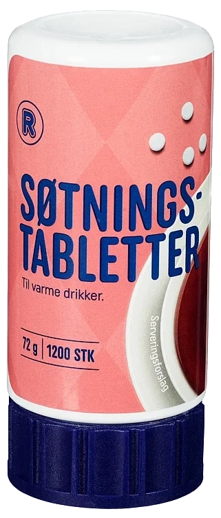Søtningstabletter 1200pk