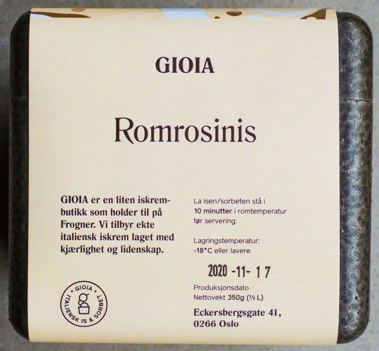 GIOIA Romrosinis 0.5L