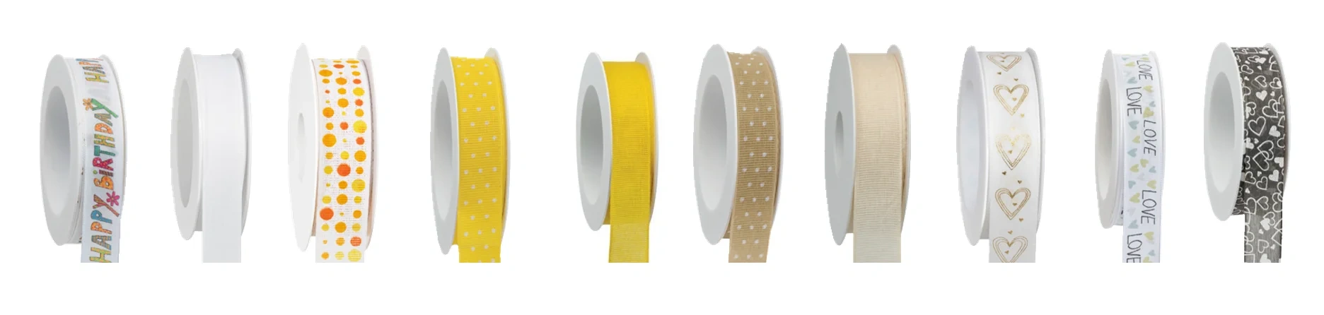 Geschenkband Woc Yellow