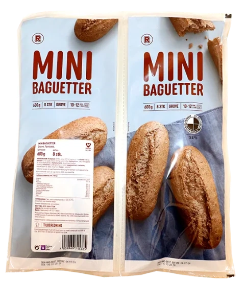 Grove Minibaguetter 8pk 600g