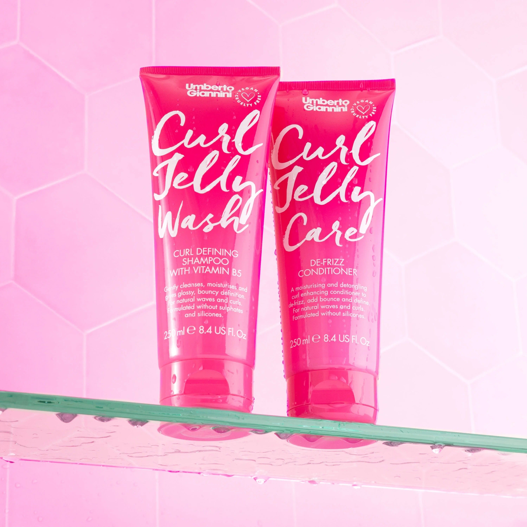 Umberto Giannini Curl Jelly Wash Shampoo, 250 ml
