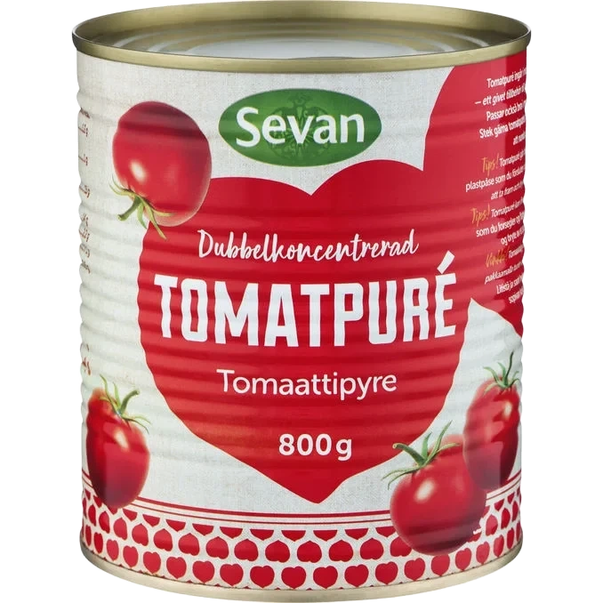 Tomatpuré Dubbelkoncentrerad