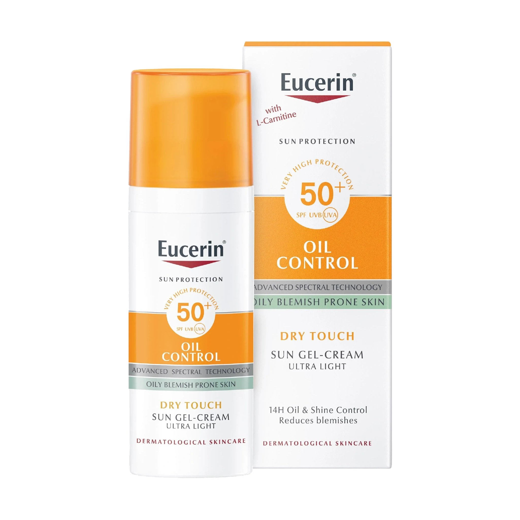 Eucerin Sun Oil Control Gel-Cream SPF50+, 50 ml