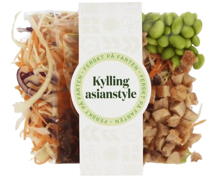 Kyllingsalat Asianstyle 240g Bakehuset