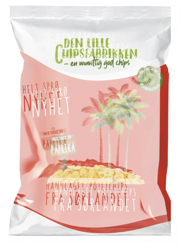 Chipsfabrikken Original Paprika 150g