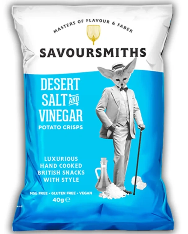 Chips Desert Salt & Vinegar 150g