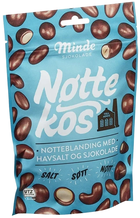 Minde nøttekos nøttebldanding  170g