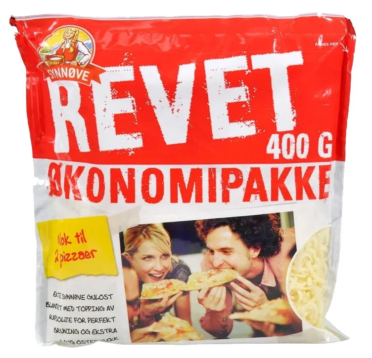 Synnøve revet økonomi  400g
