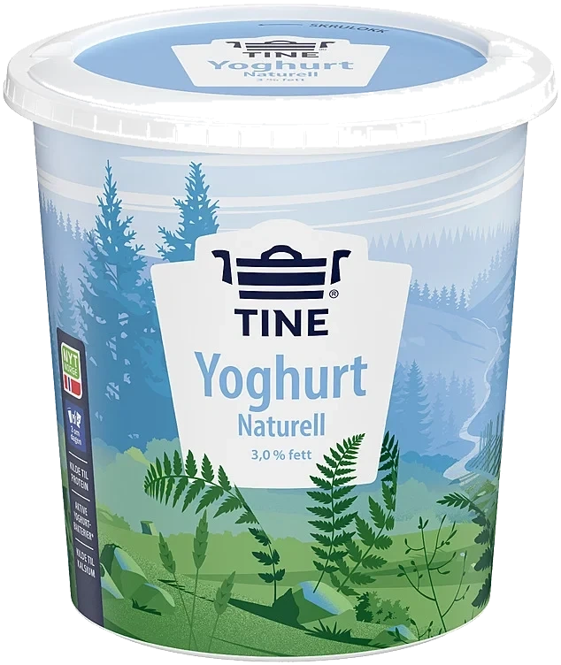 Yoghurt naturell    850g