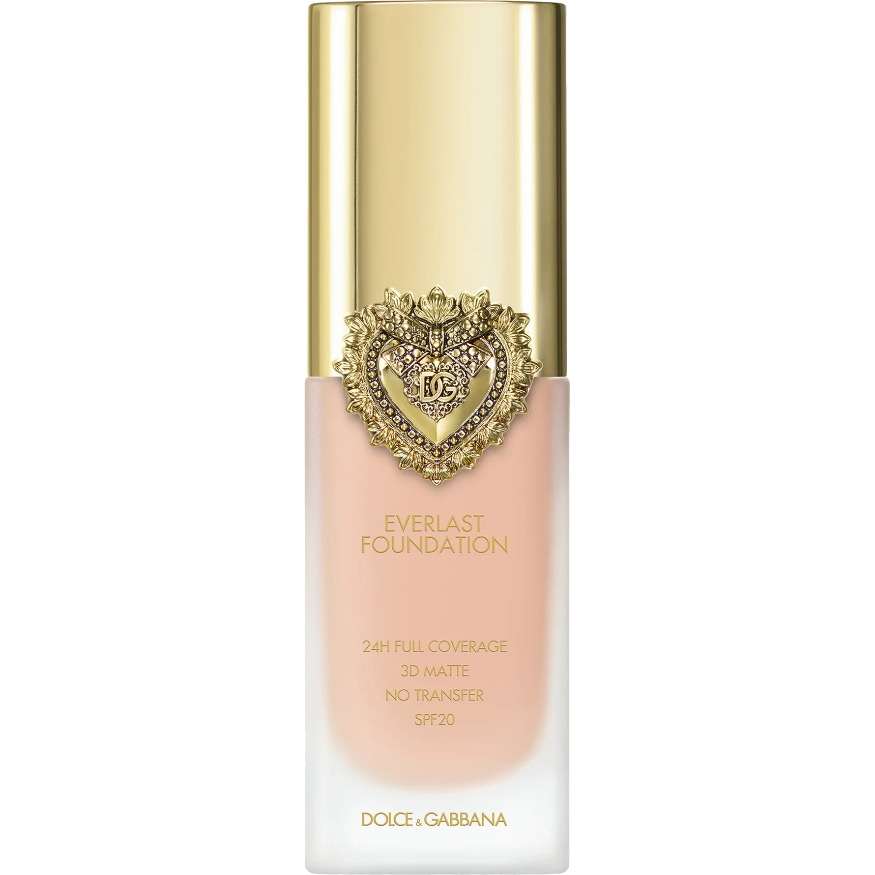 Dolce & Gabbana Everlast Foundation 24H Full Coverage 3D Matte No Transfer SPF20 8W Light