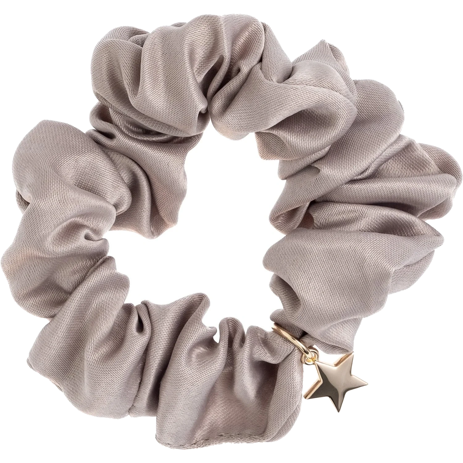 Dark Satin Scrunchie
