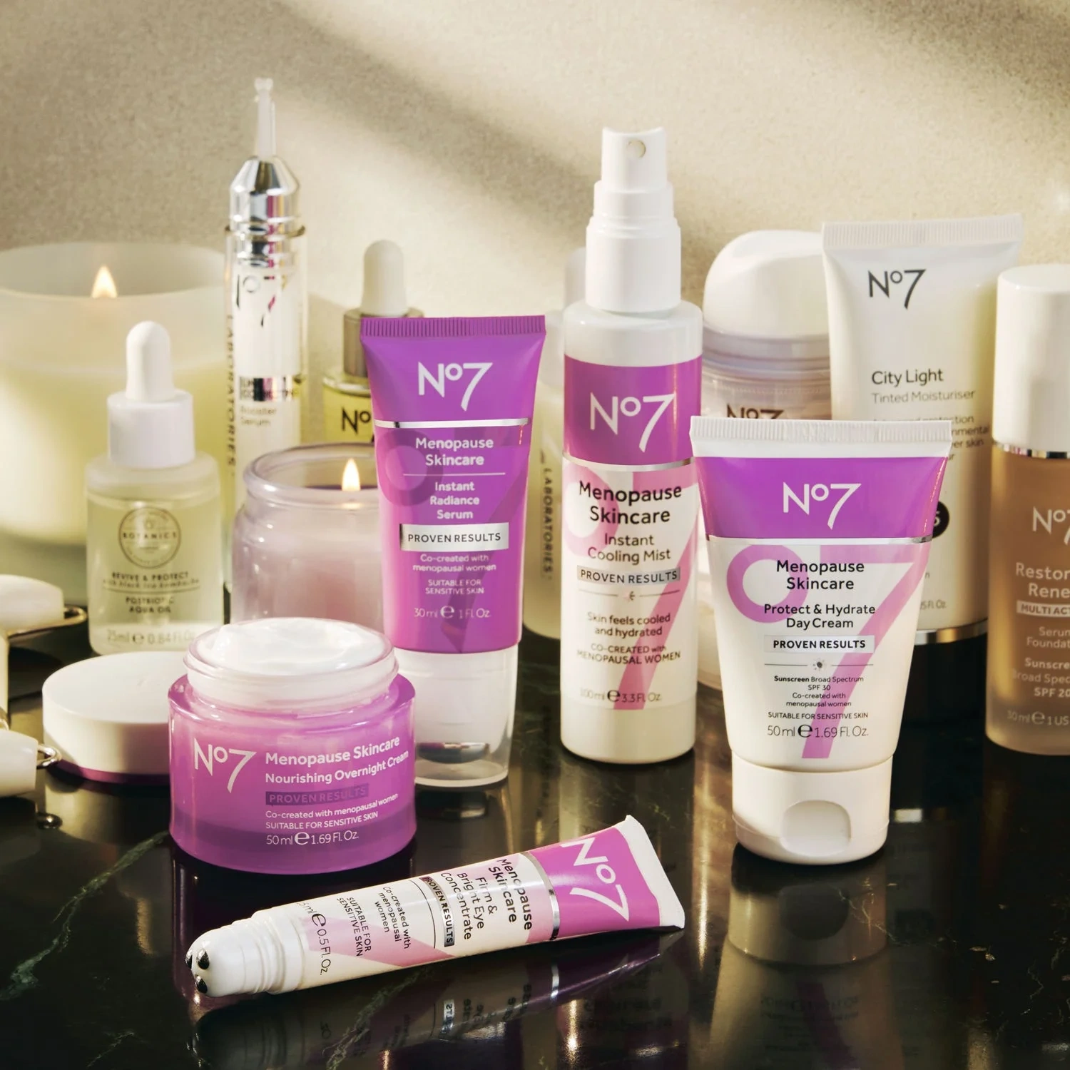 No7 Menopause Skincare Instant Radiance Serum