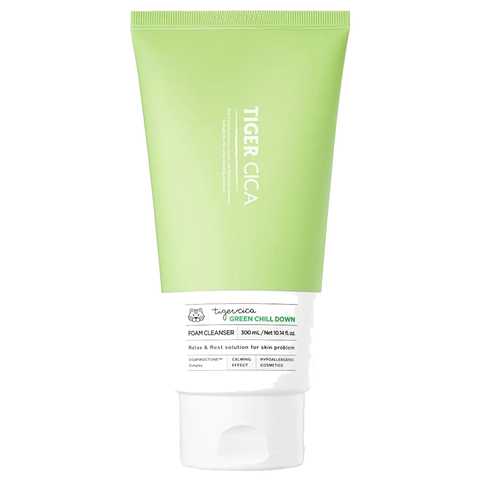 It'S SKIN Tiger Cica Green Chill Down Foam Cleanser