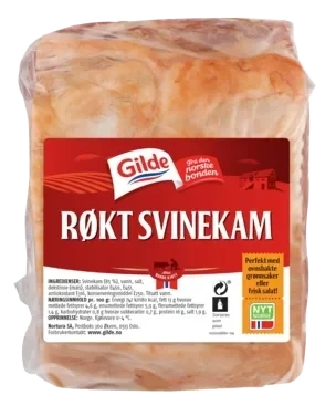 Svinekam uten svor salt røkt 1,3kg   kg
