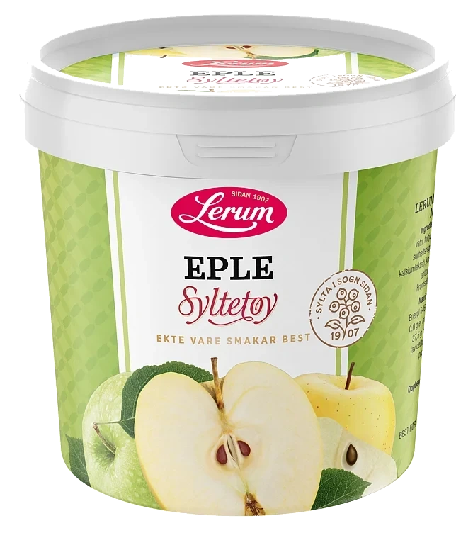 Eplesyltetøy 980g Lerum