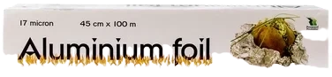 Aluminiumsfolie 45cm Rl A 100mt Tykk Type 17micron