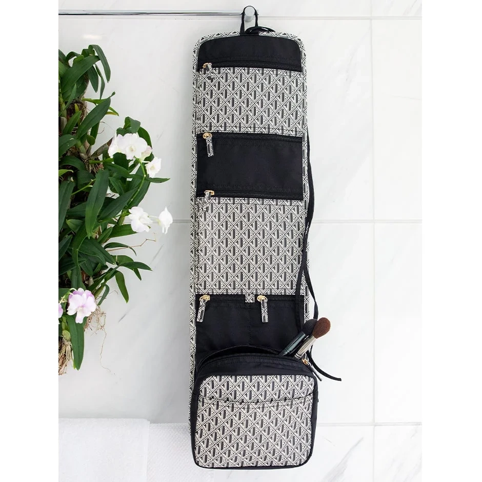 Ceannis JLB Hanging Cosmetic Black-White
