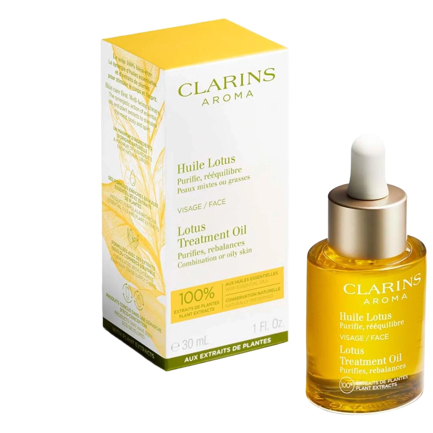 Clarins Lotus Face Treatment Oil