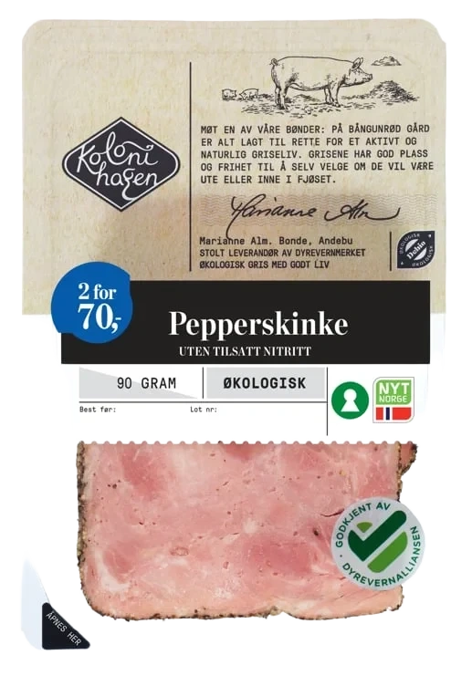 Pepperskinke økol.  90g