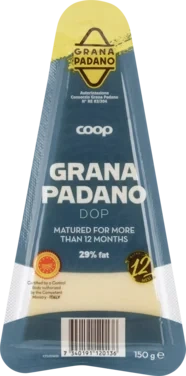 Grana Padano 12 Months, Red Logo