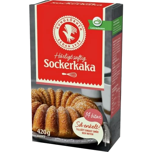 Sockerkaka Kaffebrödsmix Lättbakat