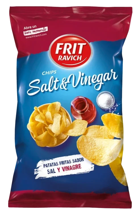 Chips Salt&Eddik 125g F.Ravich