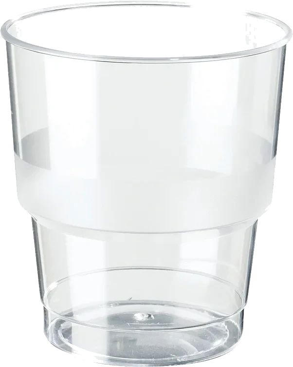 Plastglass 25cl enk.pk. 1050stk