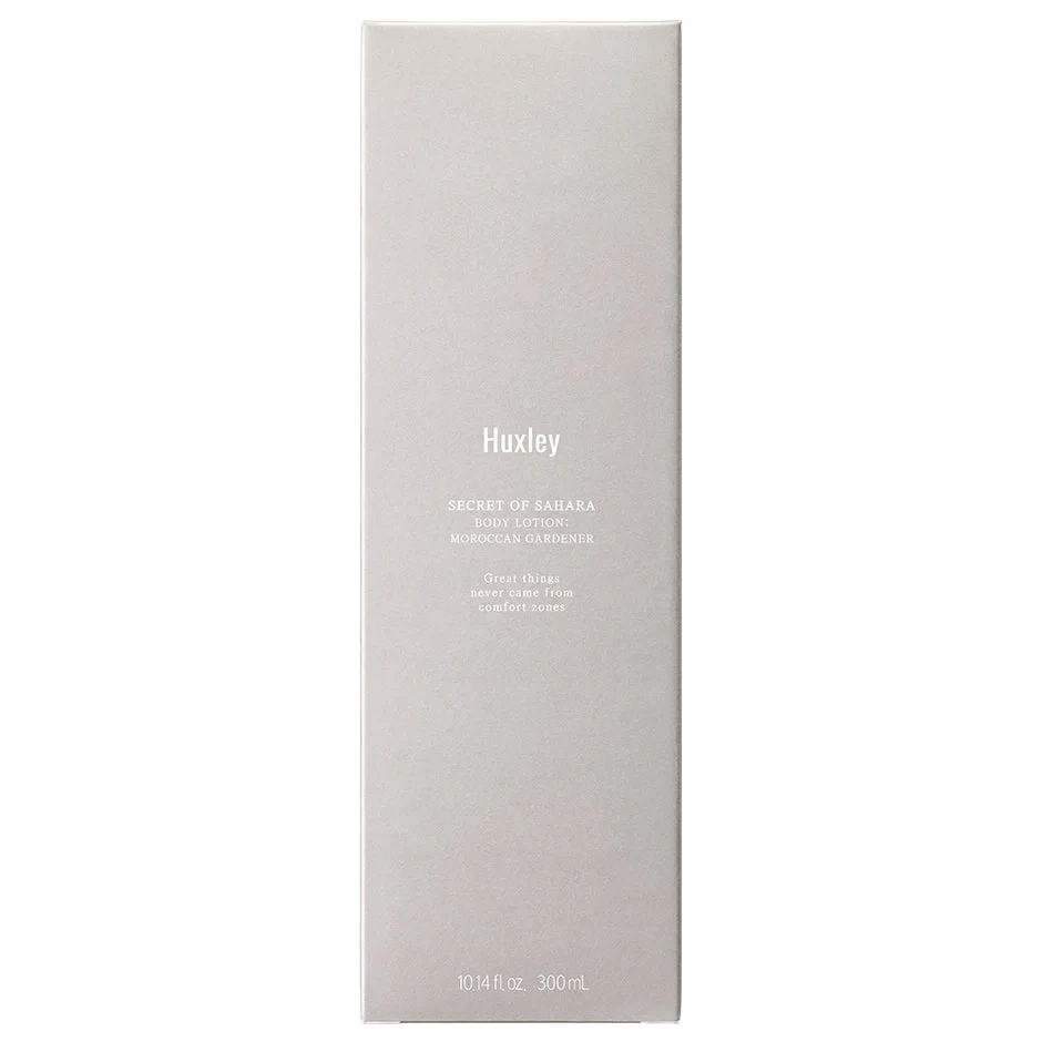 Huxley Body Lotion; Moroccan Gardener